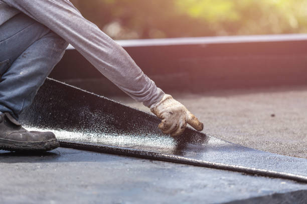 Professional Crawl Space Encapsulation technician working in Prospect Park, NJ